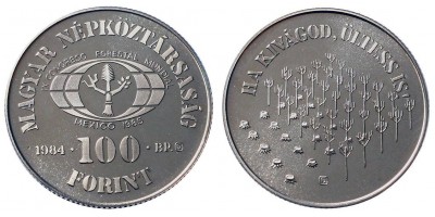 100 forint FAO 1984 PP